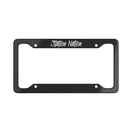 Station Nation License Plate Frame