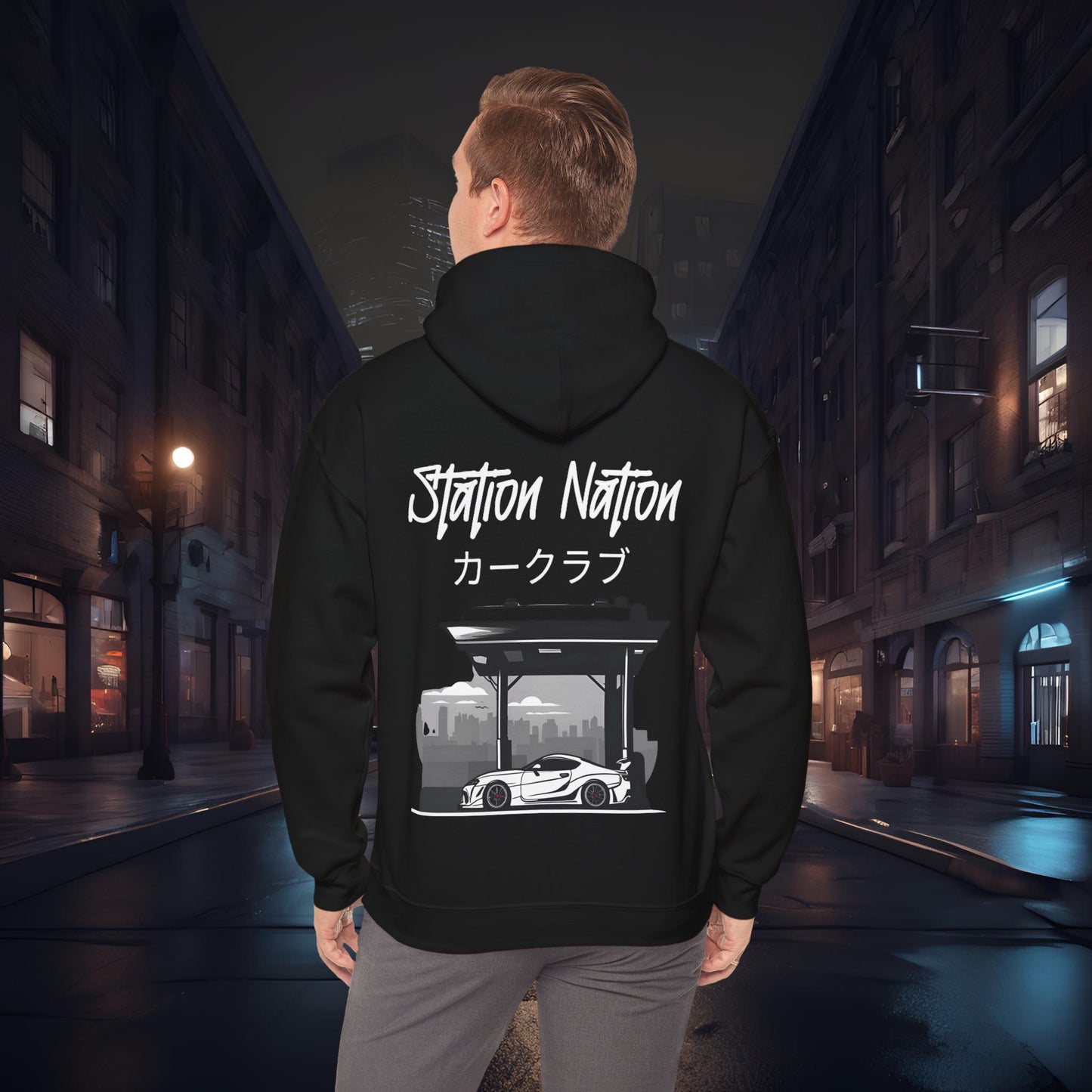 Station Nation-Ultra Soft, Premium Hoodie