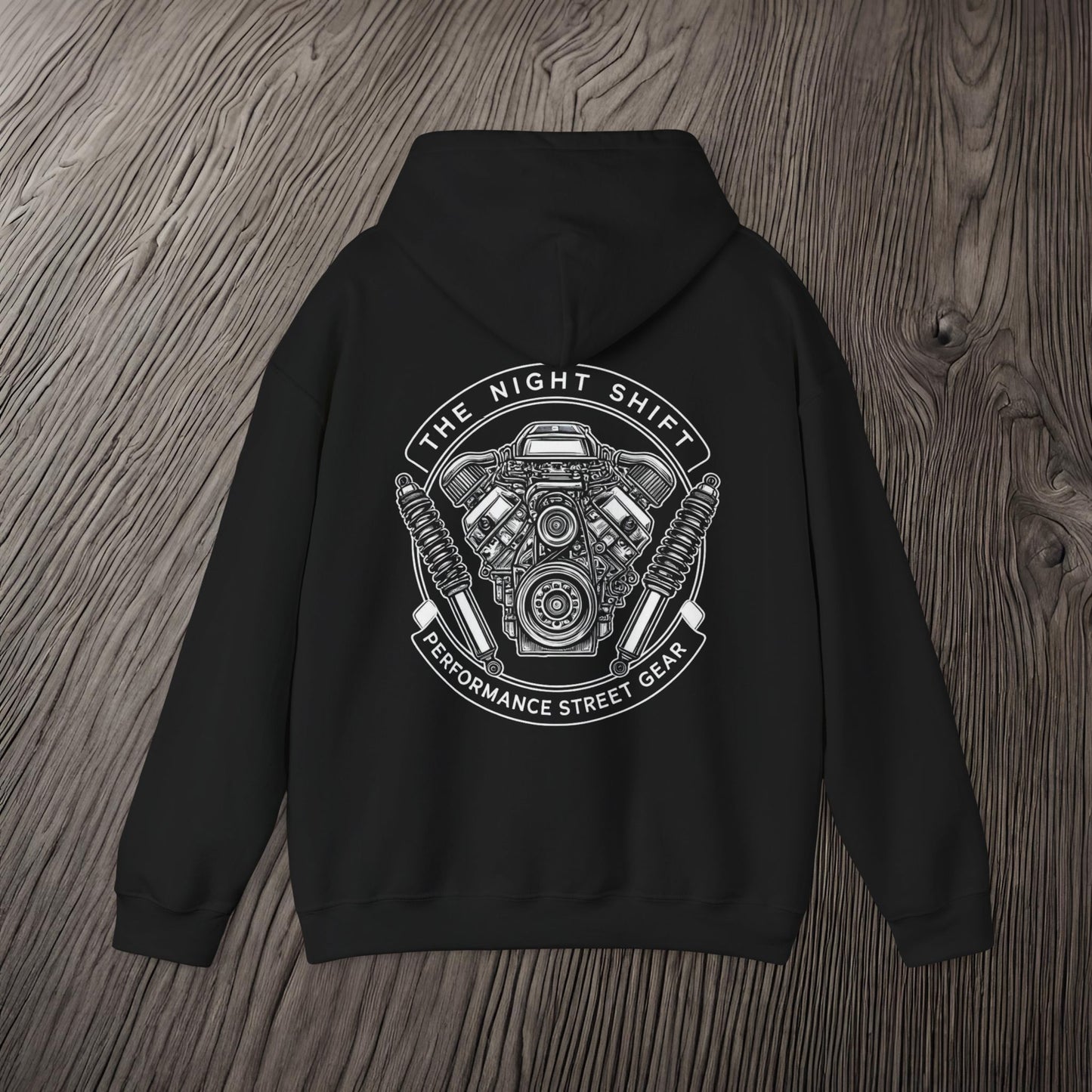 The Night Shift Performance Engine-Ultra Soft, Premium Hoodie