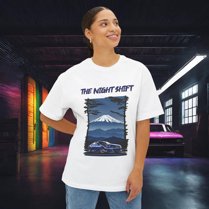 Infiniti G37 Sedan Mt Fuji-Premium, Ultra Soft Unisex Oversized Boxy Tee