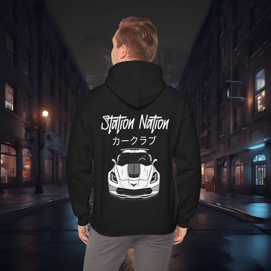 Station Nation-Ultra Soft, Premium Hoodie