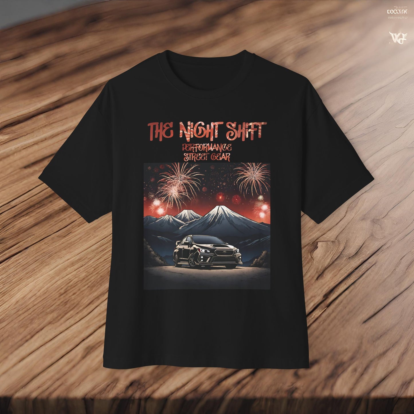 Subaru WRX/STI Fireworks In The Mountains-Premium, Ultra Soft Unisex Oversized Boxy Tee