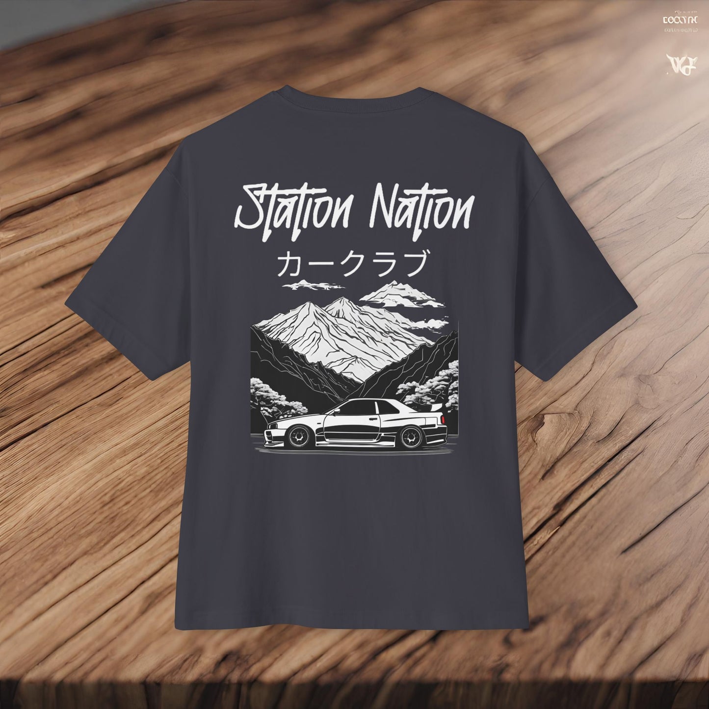 Station Nation-Premium, Ultra Soft Unisex Oversized Boxy Tee