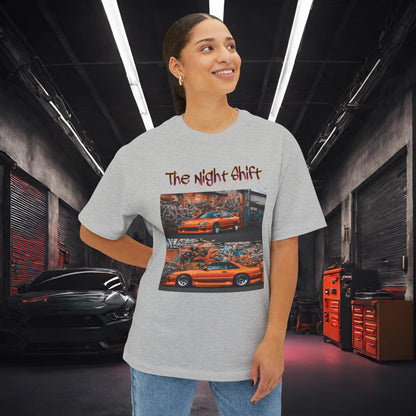 Nissan 240sx Double Stack Graffiti-Premium, Ultra Soft Unisex Oversized Boxy Tee