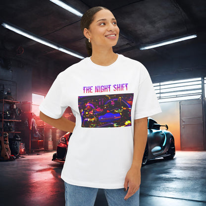 EJ257 Synthwave-Premium, Ultra Soft Unisex Oversized Boxy Tee