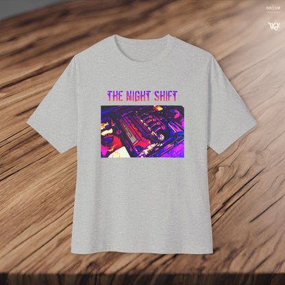 S50B32 Synthwave-Premium, Ultra Soft Unisex Oversized Boxy Tee