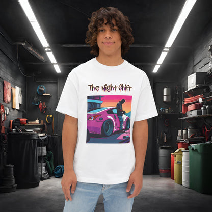 Nissan 370z Synthwave-Premium, Ultra Soft Unisex Oversized Boxy Tee