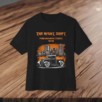 1930's Hot Rod Pick Up Urban Streets-Premium, Ultra Soft Unisex Oversized Boxy Tee