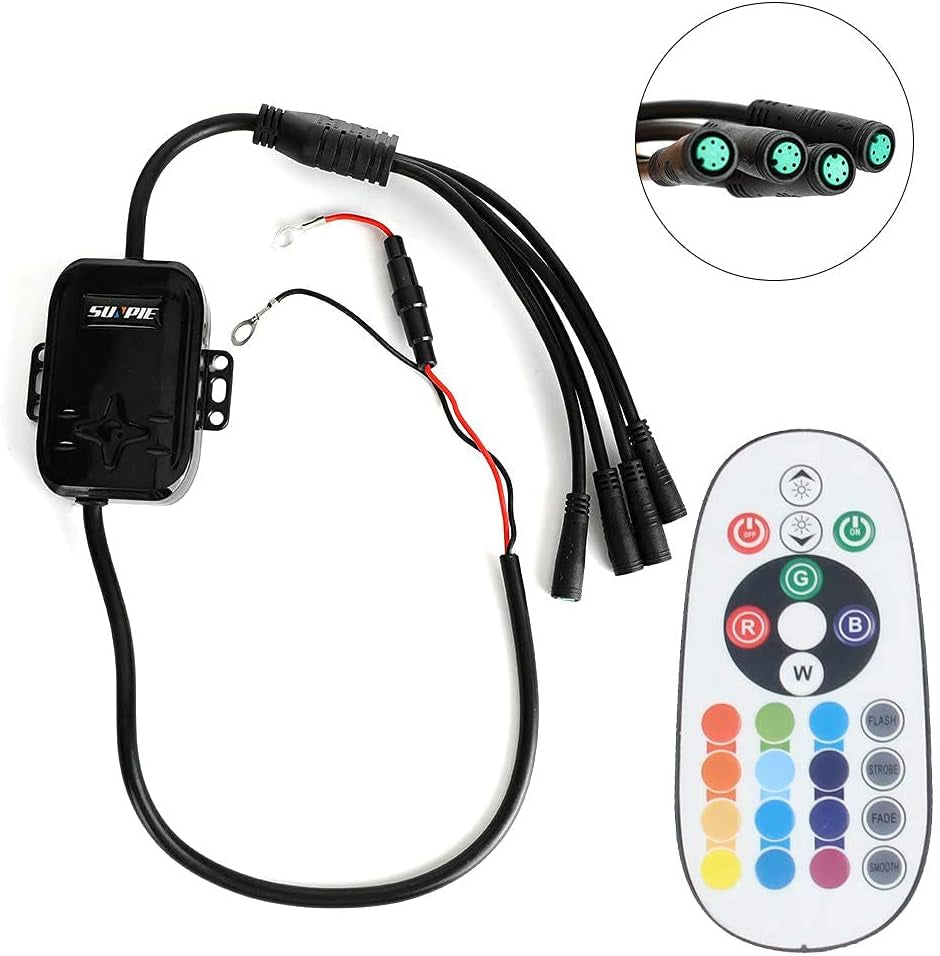 4 Pods Upgraded 210 Degrees Wide Angle RGBW Rock Lights App/Voice Mode Music Mode Automatic Control Neon Light Kit Wheel Well Lights for off Road Truck SUV ATV UTV Boats