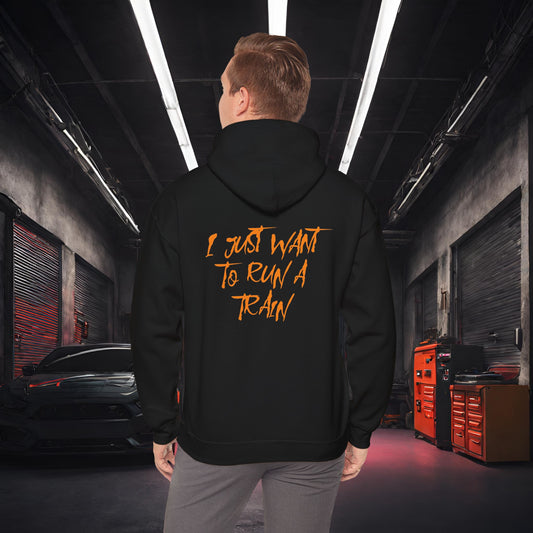 I Just Want To Run A Train-Ultra Soft, Premium Hoodie