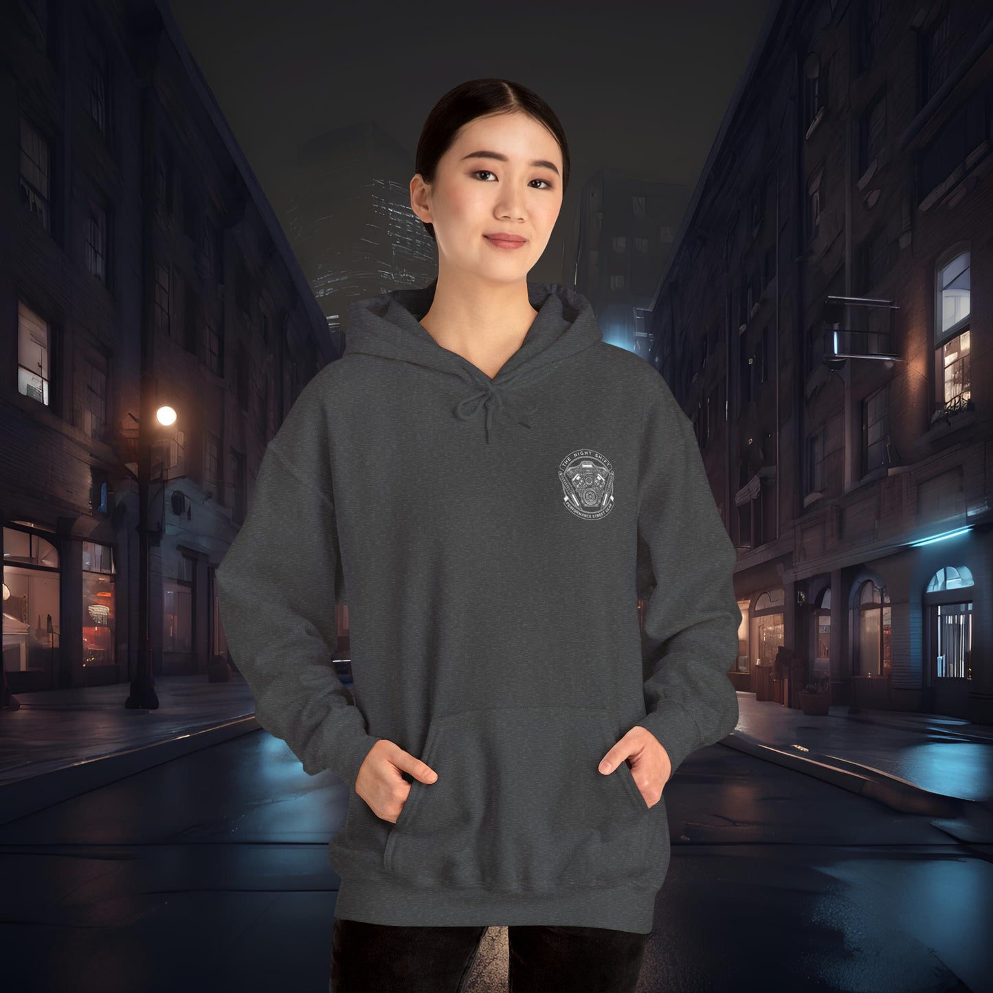 The Night Shift Performance Engine-Ultra Soft, Premium Hoodie