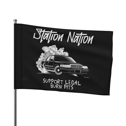 Station Nation-Support Legal Burn Pit Flags