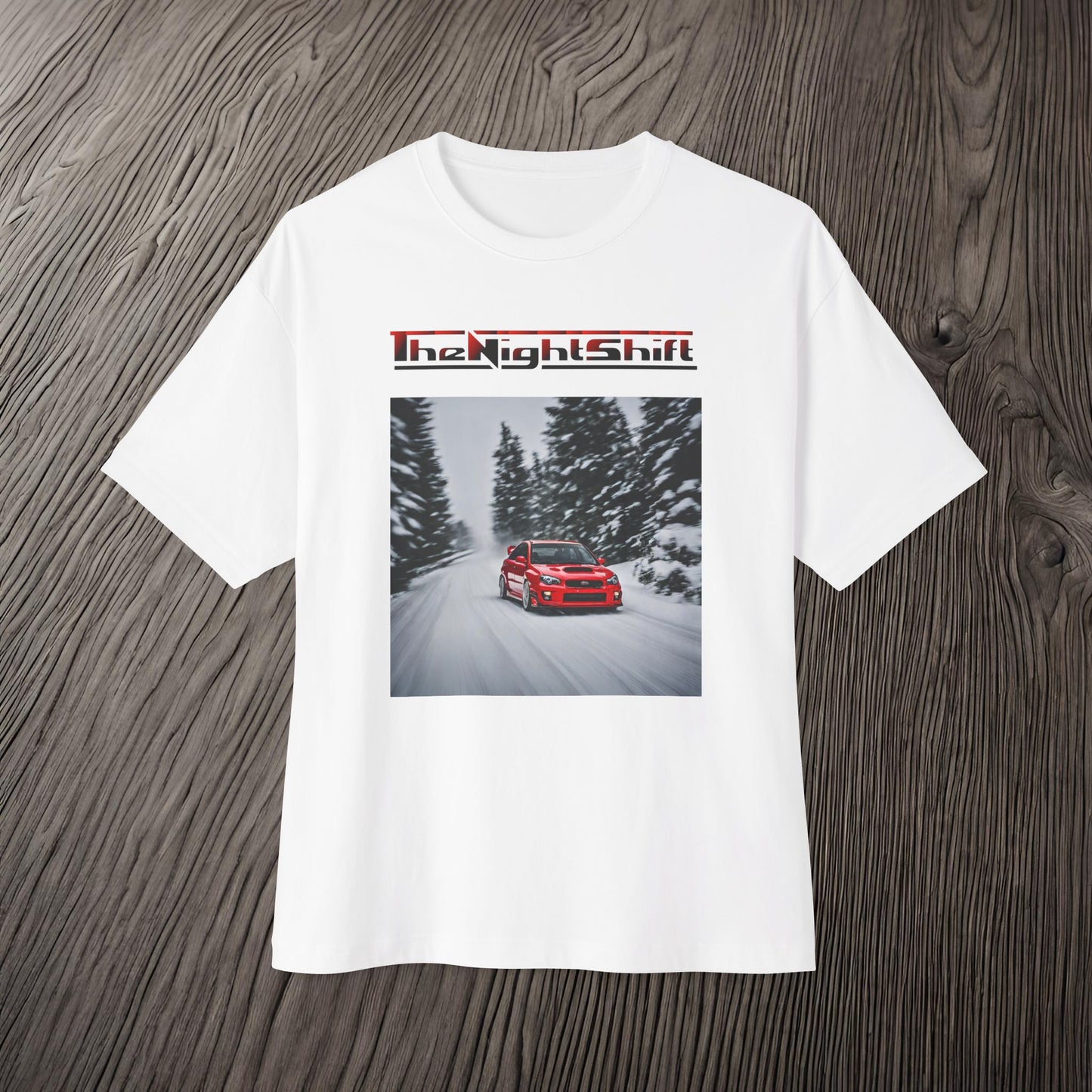 Subaru Impreza WRX/STI Snow Drifting-Premium, Ultra Soft Unisex Oversized Boxy Tee