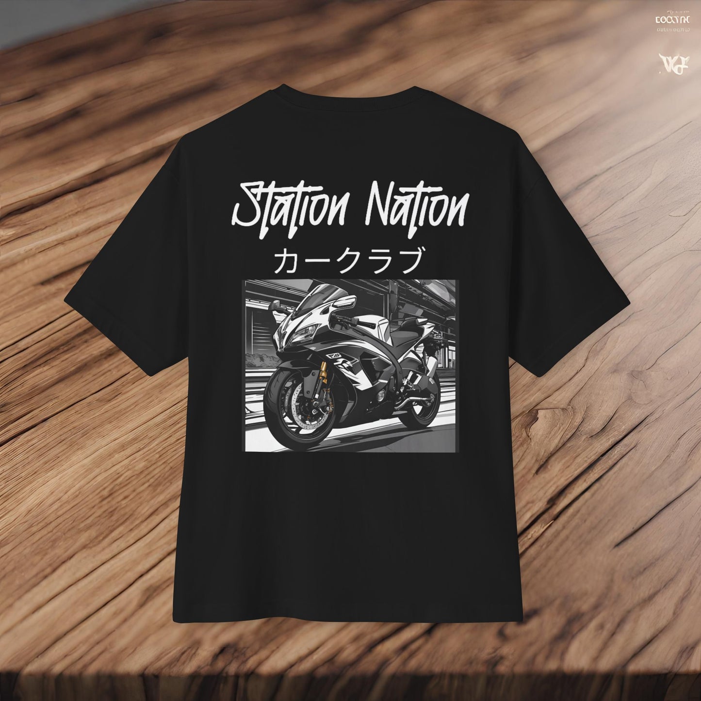 Station Nation-Premium, Ultra Soft Unisex Oversized Boxy Tee