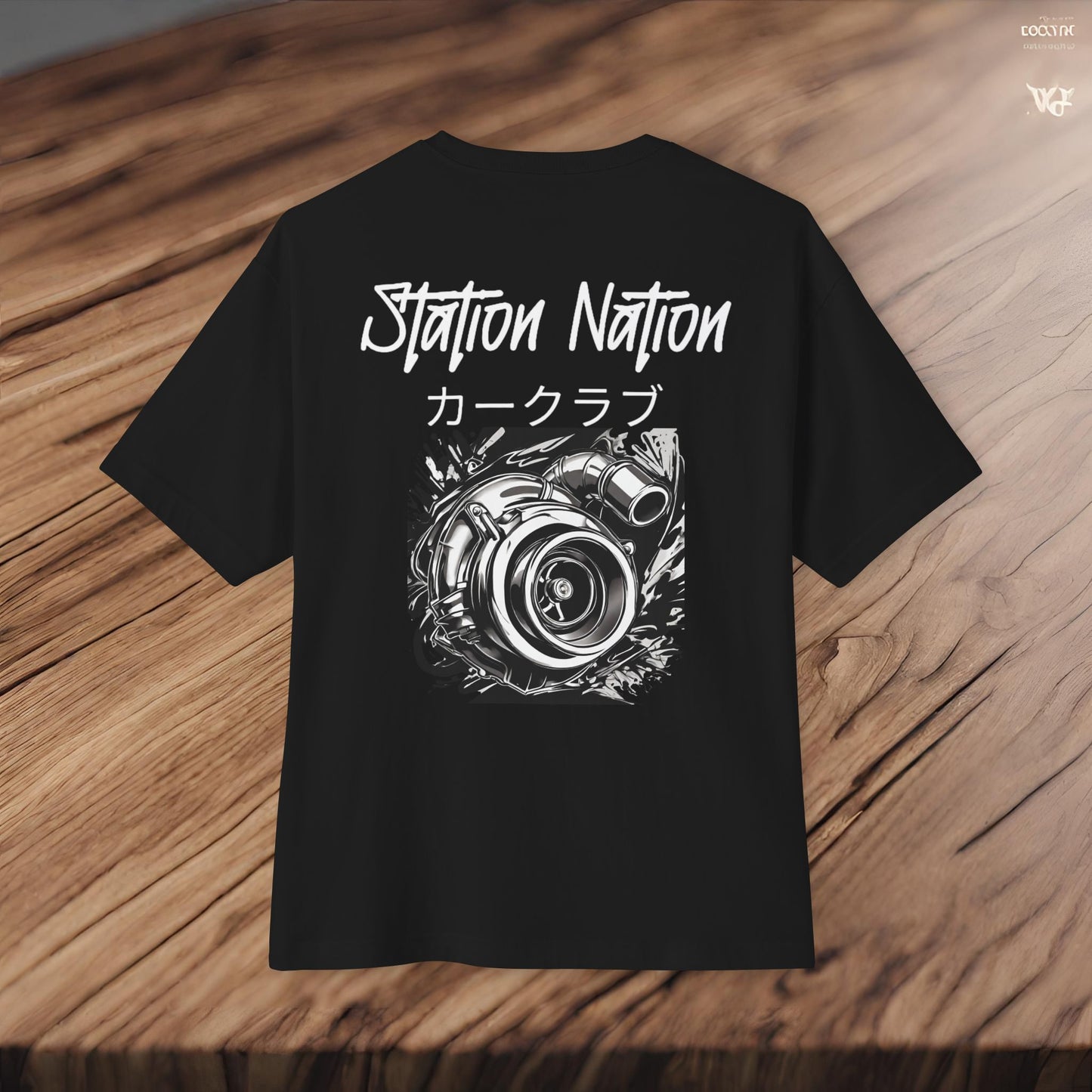 Station Nation-Premium, Ultra Soft Unisex Oversized Boxy Tee