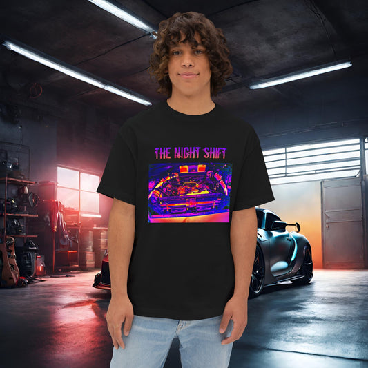 VQ37VHR Single Turbo-Premium, Ultra Soft Synthwave Unisex Oversized Boxy Tee