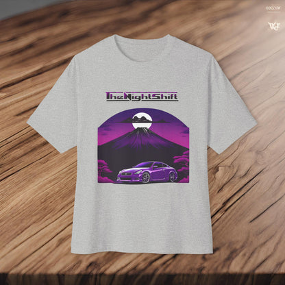 Infiniti G37 Coupe Mt Fuji-Premium, Ultra Soft, Unisex Oversized Boxy Tee