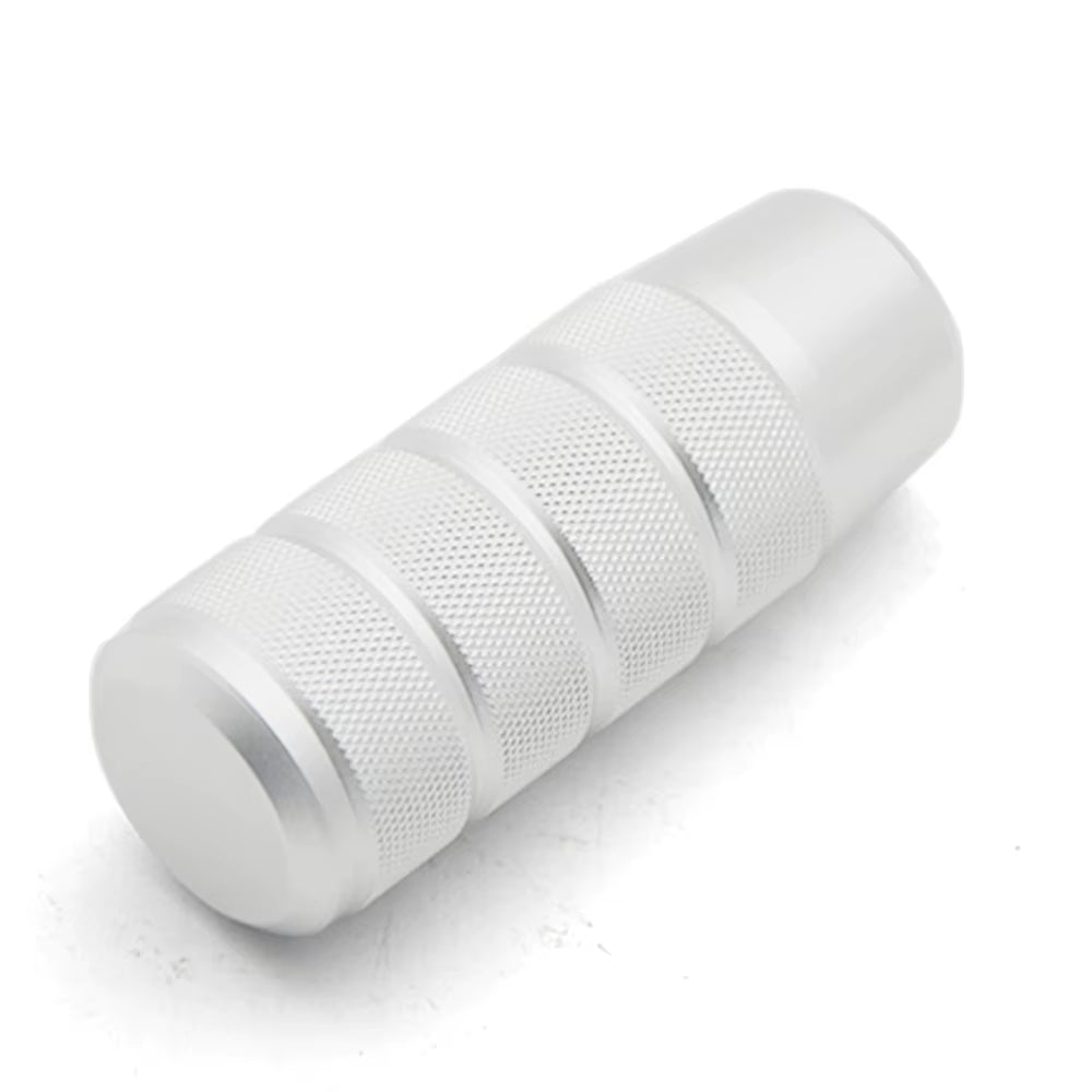 Universal 95MM Non-Slip Gear Shift Knob Manual Transmission Aluminum Knurled Shifter Lever Knob