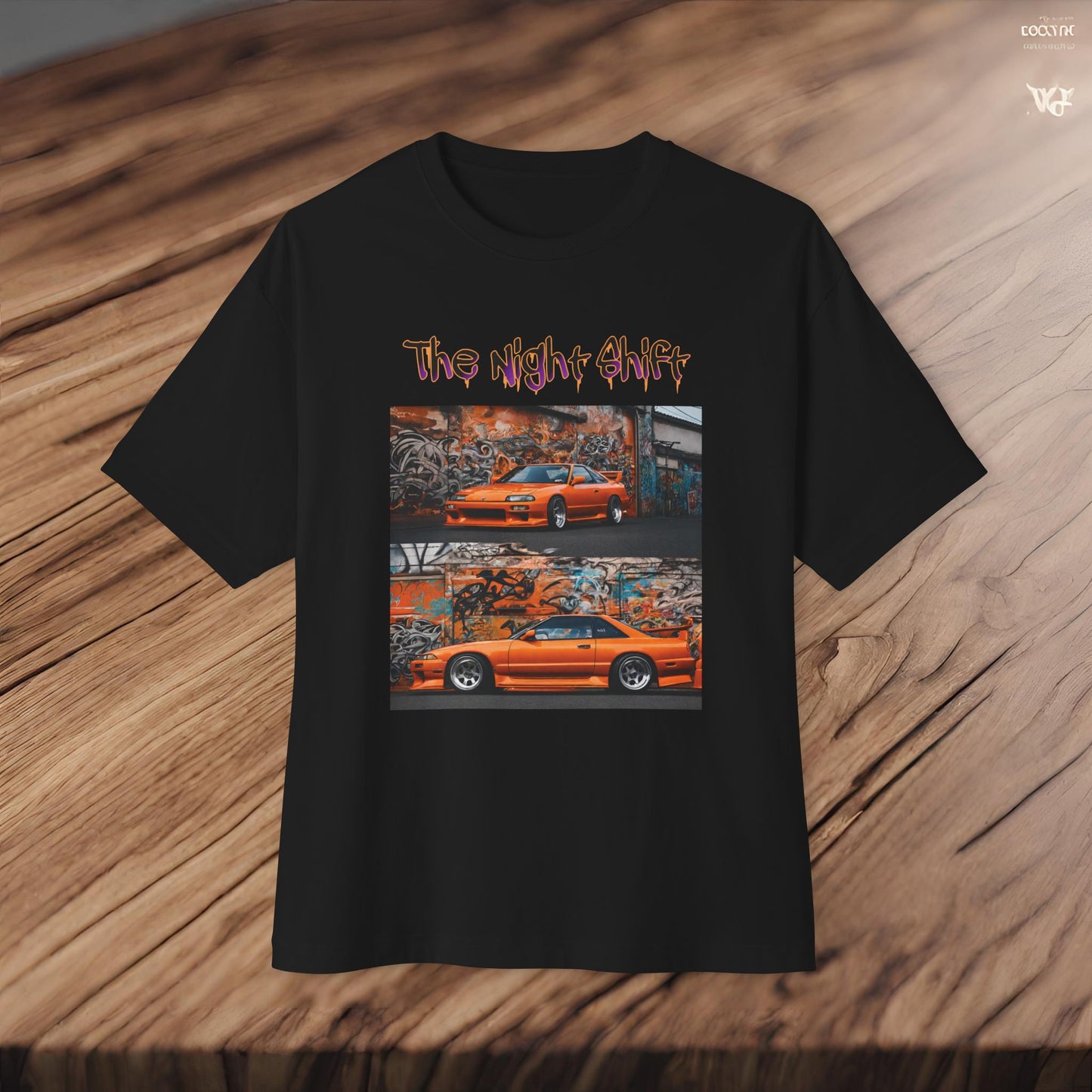 Nissan 240sx Double Stack Graffiti-Premium, Ultra Soft Unisex Oversized Boxy Tee