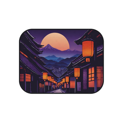 Lamplight Japanese Traditional Village-Premium, High Quality Car Floor Mats (Set of 4)