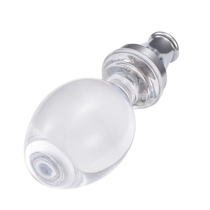 Transparent Acrylic Diamond Shape Gear Shift Knob Auto Lever Shifter Gear Knob Handle Fit MT Manual at Automatic Trans Car