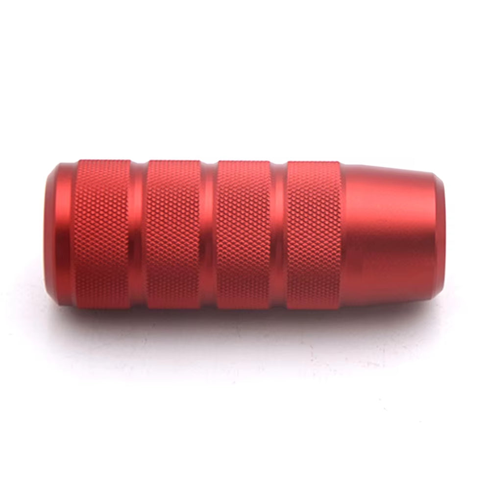 Universal 95MM Non-Slip Gear Shift Knob Manual Transmission Aluminum Knurled Shifter Lever Knob