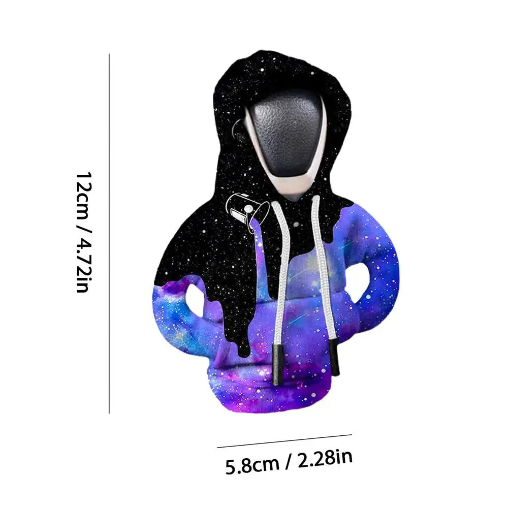 Gear Shift Hoodie Cover Shift Cover Car Gear Handle Decoration Fits Manual Automatic Universal Car Shift Lever Interior Decor